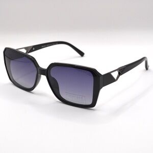 Prada Women’s Oversized Sunglasses | Black Frame | Gray Gradient | New | No Box